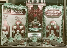 Schaufenster Jacobs-Kaffee, (um 1955), Foto: Karl Heinz Suchefort