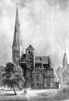 Unser-Lieben-Frauen-Kirche, um 1860