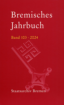 Die Abbildung zeigt das Cover von Band 103 des Bremischen Jahrbuchs.