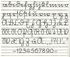 Deutsche Schrift (Sütterlin ca. 1917-1941)