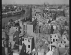 Blick vom Dach der Baumwollbörse Richtung Böttcherstraße und St.-Martini-Kirche