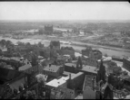 Blick vom Turm des St.-Petri-Doms Richtung Schnoor und Stadtwerder, Wasserkunst/Wasserwerk