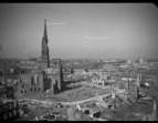 Stephaniviertel, St.-Stephani-Kirche, Blick von Bamberger-Hochhaus, Juli/August 1947