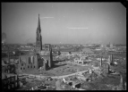 Stephaniviertel, St.-Stephani-Kirche, Blick von Bamberger-Hochhaus, Juli/August 1947