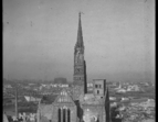Stephaniviertel, St.-Stephani-Kirche, Blick von Bamberger-Hochhaus, Juli/August 1947