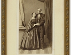 H. A. Gevekoht und Ehefrau Charlotte geb. Focke, 1861