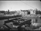 Kaiserbrücke (Bürgermeister-Smidt-Brücke) zerstört, Blick Richtung Am Brill