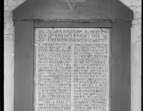 Gedenktafel in der Kapelle des jüdischen Friedhofs Hastedt, Die Chewra Kadischa [jüdische Beerdigungsgesellschaft] zu Bremen, den Opfern des Krieges 1914-1918 zum ehrenden Gedenken gewidmet