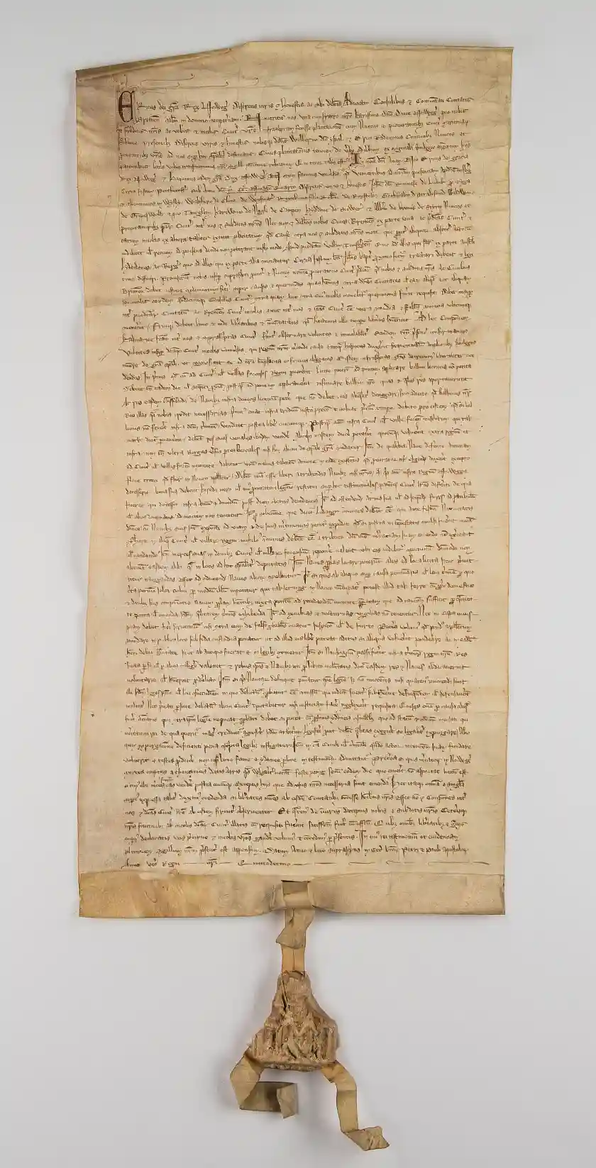 K&ouml;nig Erik II. von Norwegen privilegiert den Handel Bremens und der Hanse in seinem Reich (StAB 1-Z 1294 Juli 6)