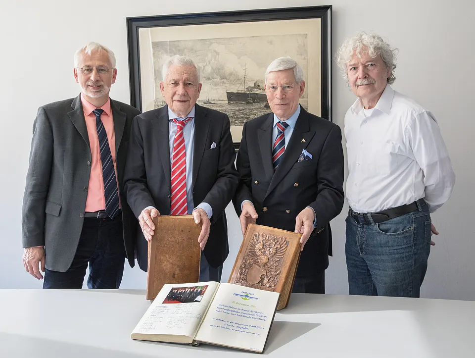 Pr&auml;sentation der G&auml;steb&uuml;cher des Hans Wagenf&uuml;hr 2018