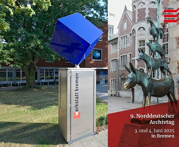 Ankündigung zum Norddeutschen Archivtag 2025 in Bremen
